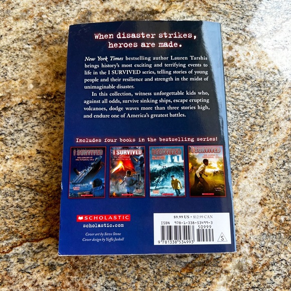 I SURVIVED: 4 STORIES IN 1 BOOK by Lauren Tarshis - Picture 3 of 5